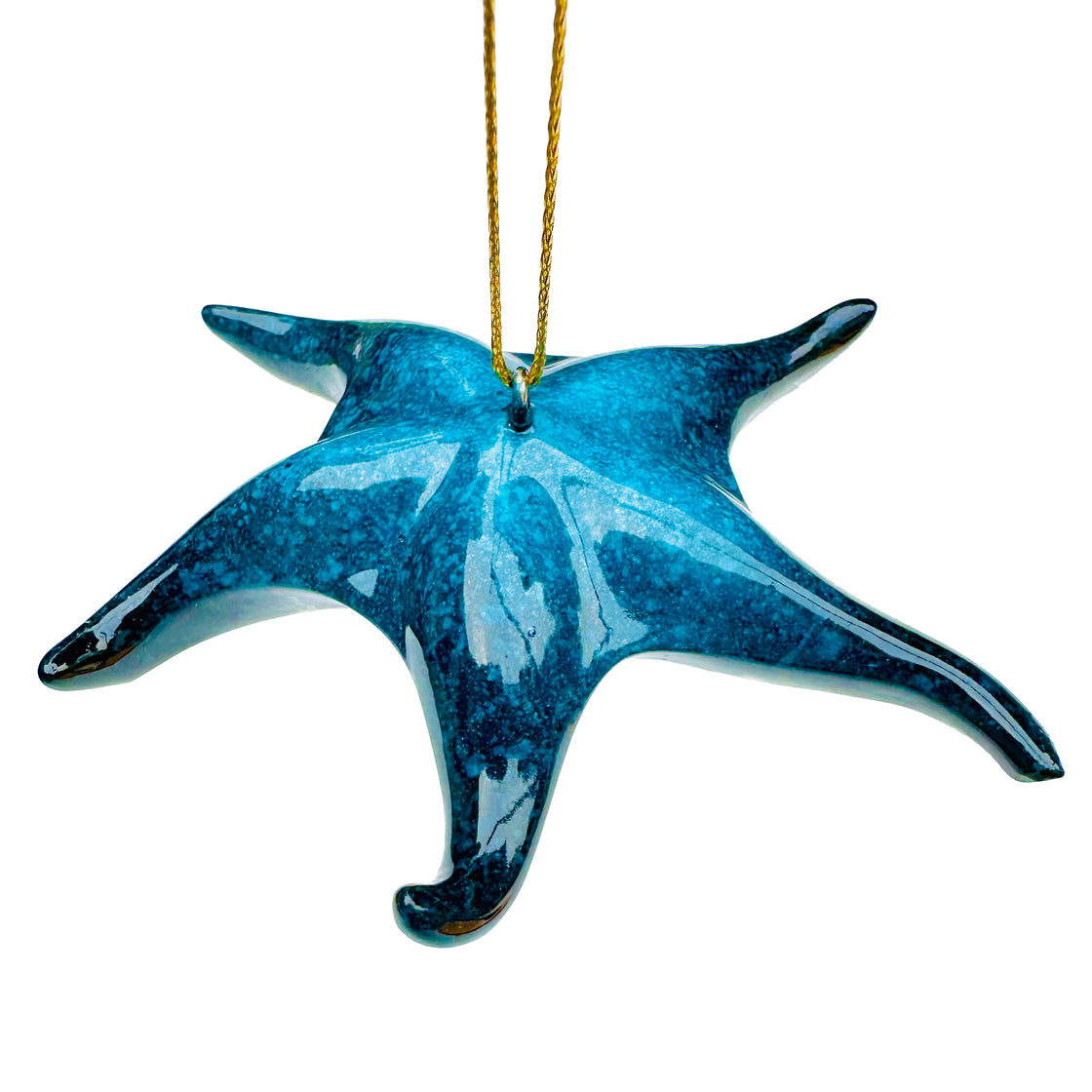Bundle of 10 Hand-Painted Christmas Ornaments
