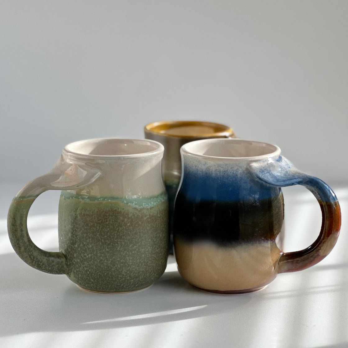 Whale Coffee Mug Trio: Sip in Style with Ocean-Inspired Elegance