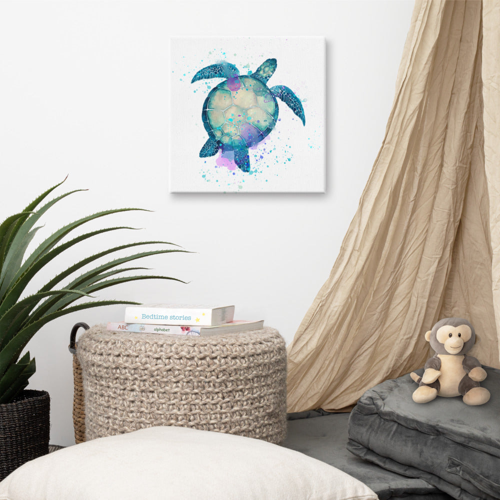 Sea Turtle Canvas Prints