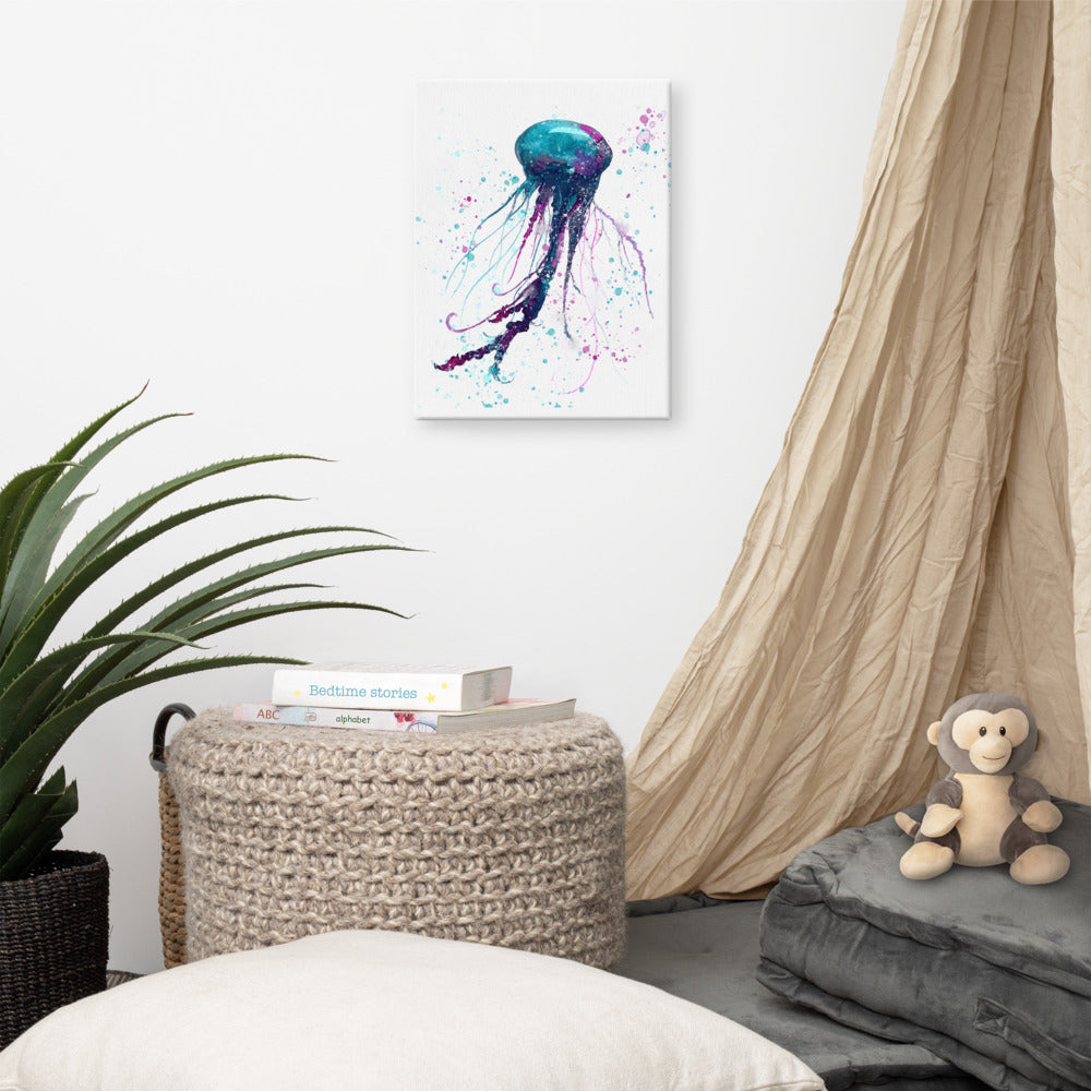 Jelllyfish Canvas Print