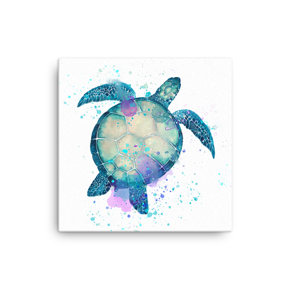 Sea Turtle Canvas Prints