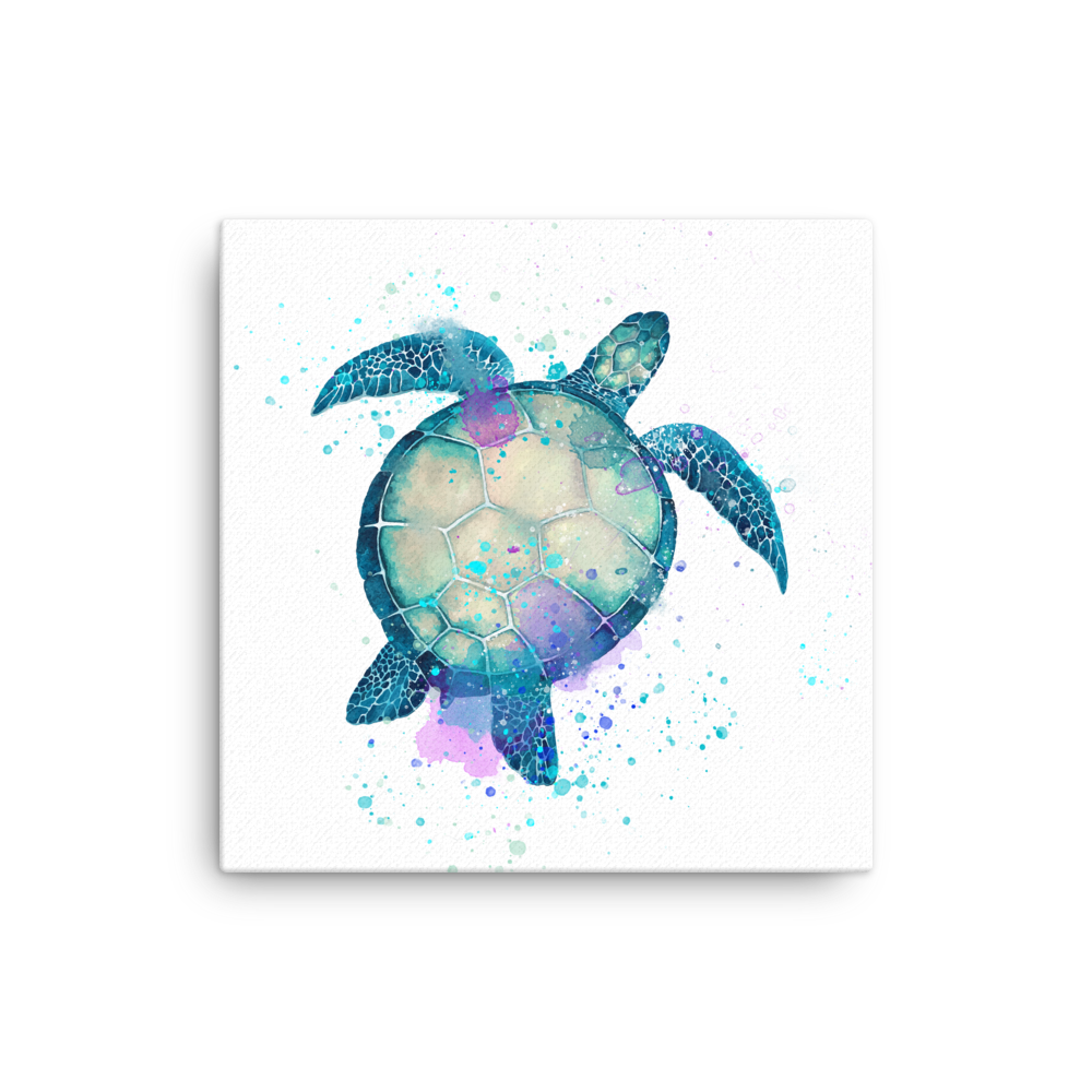 Sea Turtle Canvas Prints