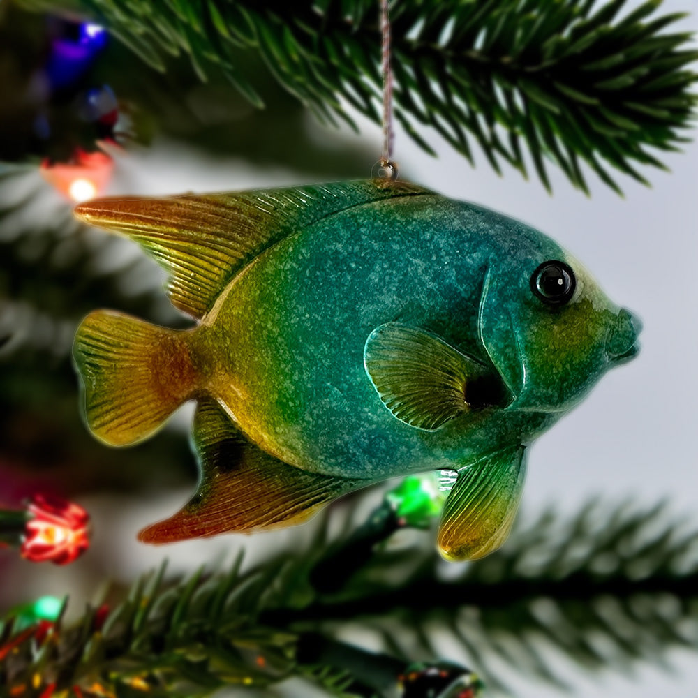 Tropical Fish Christmas Ornament - A Splash of Hawaii and Ocean Delight for Your Tree!