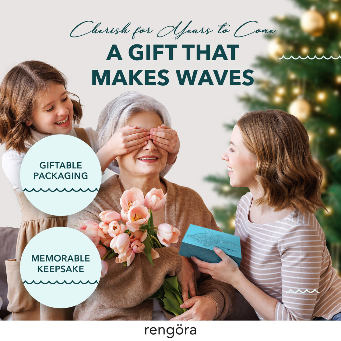 Rengöra blue tang ornament presented as a thoughtful coastal gift and memorable keepsake for ocean lovers.