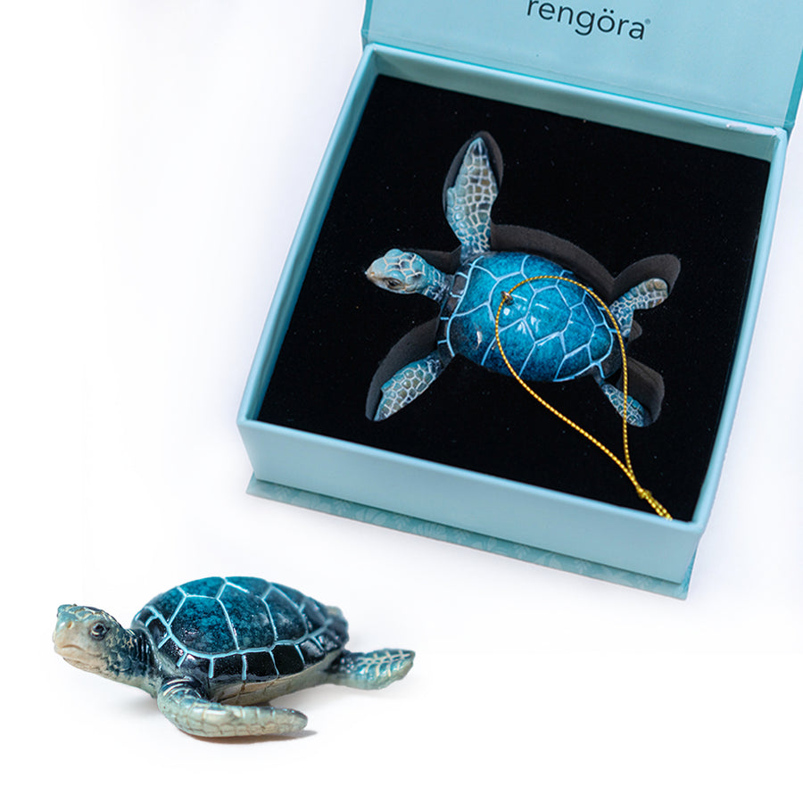 Coastal Turtle Keepsakes - Ornament and Magnet Bundle