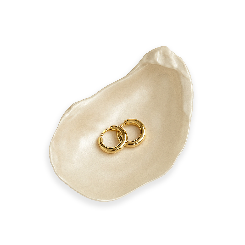 Ceramic Oyster Shell Dish