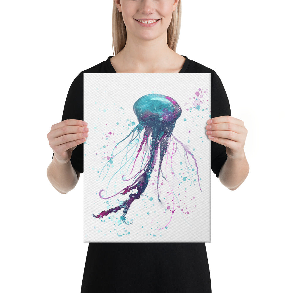 Jelllyfish Canvas Print