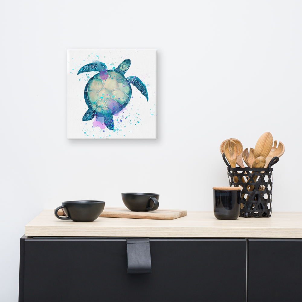 Sea Turtle Canvas Prints